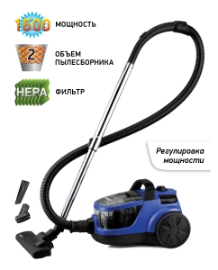 Купить Пылесос BBK EVC-3010 синий, черный  в E-mobi