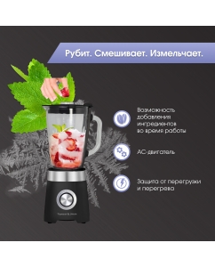 Купить Блендер Zigmund &amp; Shtain BS-443 D черный  в E-mobi