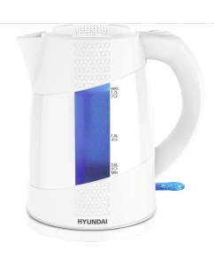 Купить Чайник электрический HYUNDAI HYK-P2407 1.7 л белый  в E-mobi