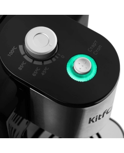 Купить Термопот Kitfort KT-2502 2.2 л черный, серебристый  в E-mobi