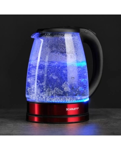 Купить Чайник электрический Scarlett SC-EK27G85 1.8 л красный  в E-mobi