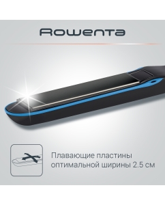 Купить Выпрямитель для волос Rowenta Liss&amp;Curl Ultimate shine SF6220D0 Black  в E-mobi