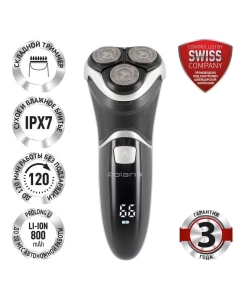 Купить Электробритва Polaris PMR 0421RC Pivot Touch 4D PRO, черная  в E-mobi