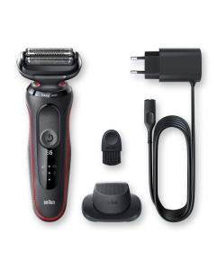 Купить Электробритва Braun 51-R1200S red, black  в E-mobi