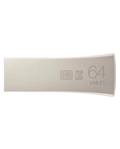 Купить Флешка Samsung BAR Plus 64ГБ Silver (MUF-64BE3/APC)  в E-mobi