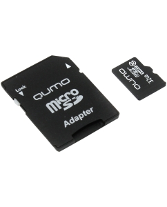 Купить Карта памяти QUMO Micro SDHC QM32GMICSDHC10 32GB  в E-mobi