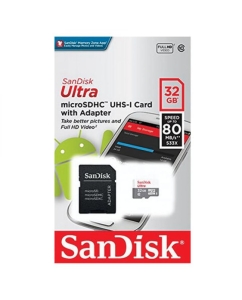 Купить Карта памяти SanDisk Ultra microSDHC 32GB (SDSQUA4-032G-GN6MN)  в E-mobi