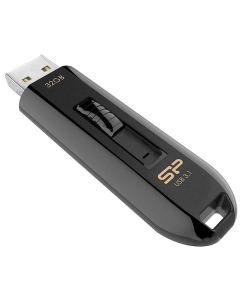 Купить Флешка Silicon Power Blaze B21 32ГБ Black (SP032GBUF3B21V1K)  в E-mobi