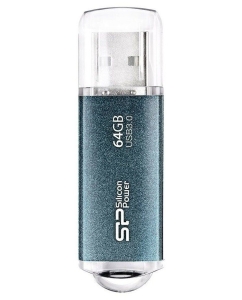 Купить Флеш Диск Silicon Power 64Gb, Blaze B07, SP064GBUF3B07V1K, USB3.2, черный  в E-mobi