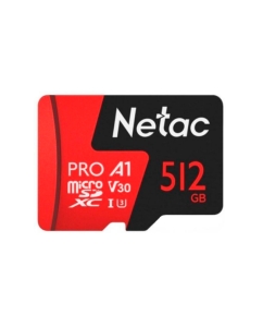 Купить Карта памяти Netac Micro SDXC 512Гб (NT02P500PRO-512G-S)  в E-mobi