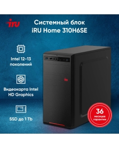 Купить Системный блок iRU 310H6SE черный (1994642)  в E-mobi