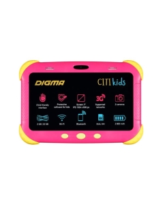 Купить Планшет DIGMA CITI Kids 7&quot; 2019 2/32GB Pink (CS7216MG) Wi-Fi+Cellular  в E-mobi