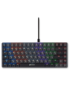 Купить Клавиатура Oklick K615X,  USB, черный + серебристый 1934413  в E-mobi