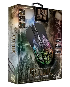 Купить Проводная игровая мышь QUMO Gothic M51 черный (ZK-M107)  в E-mobi