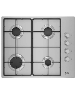 Купить Встраиваемая варочная панель газовая Beko HIGG 641C3 SX серебристый  в E-mobi