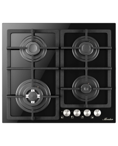 Купить Встраиваемая варочная панель газовая Monsher MGG 61 Noir черный  в E-mobi