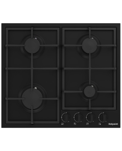 Купить Встраиваемая варочная панель газовая HotPoint HGMT 642 BL черный  в E-mobi