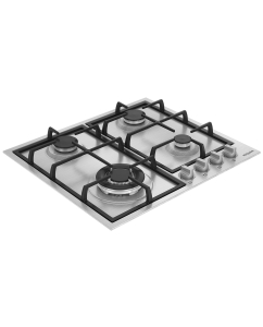 Купить Встраиваемая варочная панель газовая HotPoint HGMT 642 W IX серебристый  в E-mobi