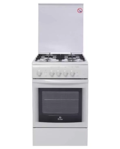 Купить Газовая плита De Luxe 506040.04 Г белый  в E-mobi