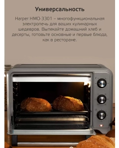 Купить Мини-печь Harper HMO-3301  в E-mobi