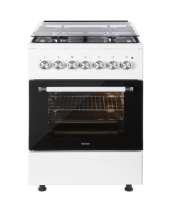 Купить Комбинированная плита NordFrost GE 6064 W белый  в E-mobi