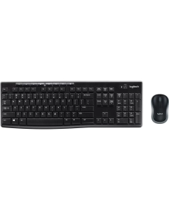 Купить Комплект клавиатура + мышь Logitech Wireless Combo MK275 Black  в E-mobi