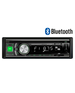 Купить Автомагнитола SWAT MEX-1046UBG /1 din,4х50 вт, BT, MP3, USB, SD, 2RCA белые кнопки/ SWAT S  в E-mobi