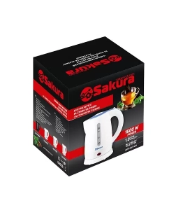Купить Чайник электрический SAKURA SA-2342GRS 1 л зеленый, серый  в E-mobi
