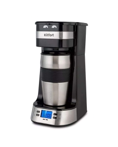 Купить Кофеварка капельного типа Kitfort КТ-795 черный  в E-mobi