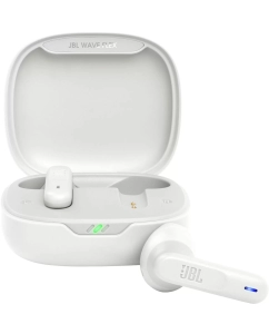 Купить Беспроводные наушники JBL Wave Flex White (JBLWAVEFLEX)  в E-mobi