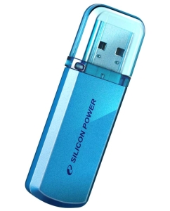 Купить Флешка Silicon Power Helios 101 32ГБ Blue (SP032GBUF2101V1B)  в E-mobi