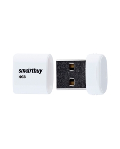 Купить Флэш диск Smartbuy 4GB LARA White (SB4GBLara-W)  в E-mobi