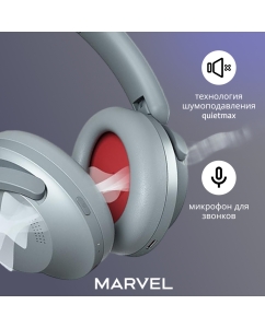 Купить Беспроводные наушники 1More Silver HC905 Silver (6933037203318)  в E-mobi