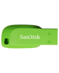 Купить Флешка SanDisk Cruzer Blade 16ГБ Green (SDCZ50C-016G-B35GE)  в E-mobi