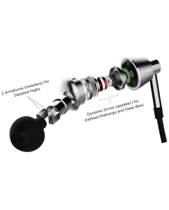 Купить Наушники 1More Triple Driver Silver/Black  в E-mobi