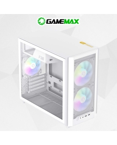 Купить Корпус компьютерный GAMEMAX F36 WH (F36 WH) белый  в E-mobi
