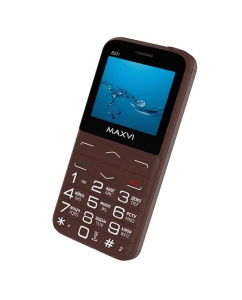 Купить Мобильный телефон Maxvi B231 Brown  в E-mobi