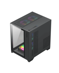 Купить Корпус компьютерный GameMax Infinity Mini Black без БП  в E-mobi