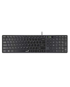 Купить Проводная клавиатура Genius SlimStar 126 Black (31310017402)  в E-mobi