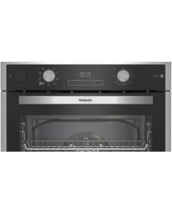 Купить Встраиваемый электрический духовой шкаф HotPoint FE9 S831 JSH IX черный, серебристый  в E-mobi
