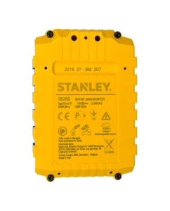 Купить Аккумулятор Li-Ion, 18 В, 2.0 Ач Stanley SB20D  в E-mobi