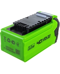 Купить Аккумулятор G40B2 (40 V; 2 А.ч) GreenWorks 2926907  в E-mobi