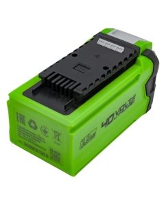 Купить Аккумулятор с USB разъемом G40USB2 40 В, 2 Ач GreenWorks 2939407  в E-mobi