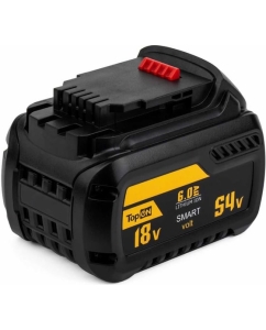 Купить Аккумулятор для DEWALT XR FLEX VOLT 54V 6.0AH (LI-ION) TopOn TOP-DE-DCB546  в E-mobi