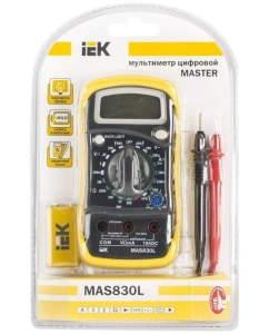Купить Мультиметр IEK Master MAS838L  в E-mobi