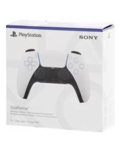 Купить Геймпад Sony DualSense для Playstation 5 White (CFI-ZCT1W)  в E-mobi