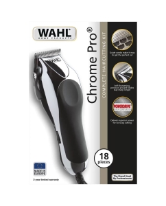 Купить Машинка для стрижки волос Wahl Chrome Pro (20103.0460) серебристый, черный  в E-mobi