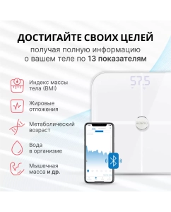 Купить Весы напольные Renpho ES-BR001 белые  в E-mobi