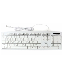 Купить Проводная игровая клавиатура Gembird KB-8355U белый  в E-mobi