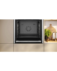 Купить Встраиваемый электрический духовой шкаф Neff B54CR31N0 серый; черный  в E-mobi